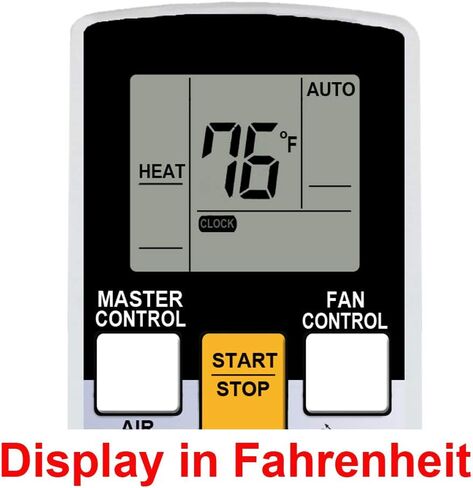 Replacement for Friedrich Air Conditioner Remote Control Model Number AR-RY5 Works for M18YF MW09Y3FM MW12Y3FM MW18Y3F MW18Y3FM in Saudi Arabia