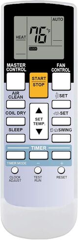 Replacement for Friedrich Air Conditioner Remote Control Model Number AR-RY5 Works for M18YF MW09Y3FM MW12Y3FM MW18Y3F MW18Y3FM in Saudi Arabia