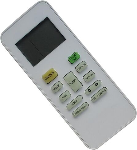 HCDZ Replacement Remote Control for Thermocore T125S-H109 T123S-H112 T121S-H128 T119S-H224 T121D-H218 T118D-H230 Ductless Mini Split Air Conditioner in Saudi Arabia