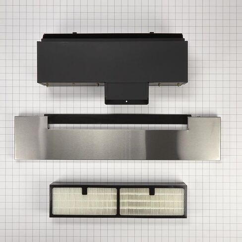 Whirlpool W10748976 Range Ductless Downdraft Vent Kit, Stainless Steel in Saudi Arabia