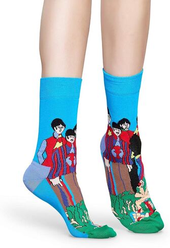 Happy Socks Linda and Johnny Black Guitar Sock in Kuwait
