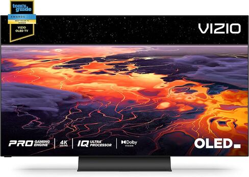 VIZIO 65-Inch OLED Premium 4K UHD HDR Smart TV with Dolby Vision, HDMI 2.1, 120Hz Refresh Rate, Pro Gaming Engine, Apple AirPlay 2 and Chromecast Built-in - OLED65-H1 in Saudi Arabia