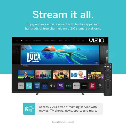 VIZIO 65-Inch OLED Premium 4K UHD HDR Smart TV with Dolby Vision, HDMI 2.1, 120Hz Refresh Rate, Pro Gaming Engine, Apple AirPlay 2 and Chromecast Built-in - OLED65-H1 in Saudi Arabia