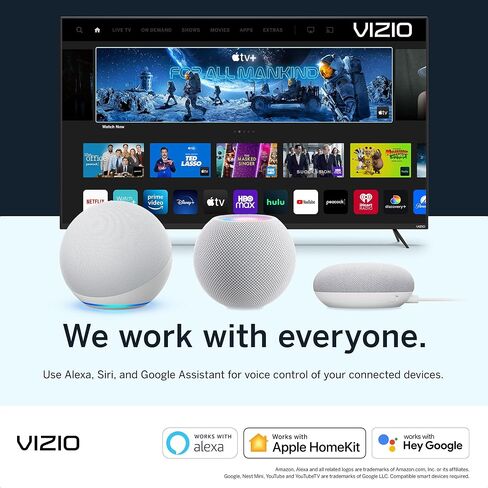 VIZIO 65-Inch OLED Premium 4K UHD HDR Smart TV with Dolby Vision, HDMI 2.1, 120Hz Refresh Rate, Pro Gaming Engine, Apple AirPlay 2 and Chromecast Built-in - OLED65-H1 in Saudi Arabia