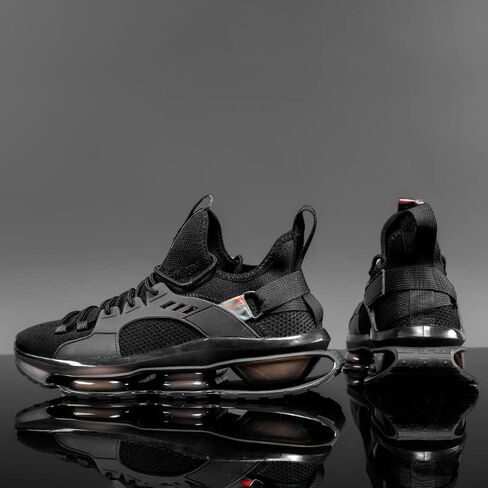 GJUYC Sneakers Shoes for Men Running Shoe Mens Trail Air Fashion Sport Man Athletic Men's Basketball Walking Casual Hiking Male Black White Blue Size Runner Breathable Women Boys Kids in Kuwait