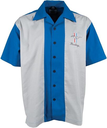 Ford Mustang Car Logo Embroidered Panel Club Shirt in Saudi Arabia