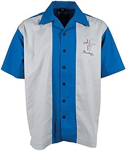 Ford Mustang Car Logo Embroidered Panel Club Shirt in Saudi Arabia