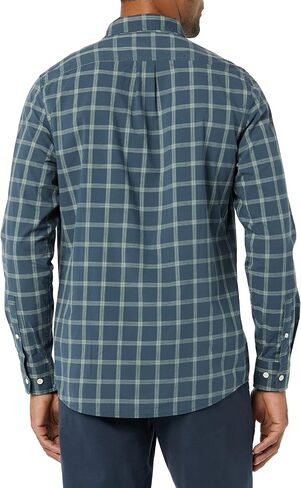 Goodthreads Men's Long-Sleeved Slim-fit Stretch Poplin Shirt (Available in Big & Tall) in Saudi Arabia