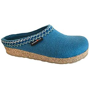 HAFLINGER Grizzly Zigzag Felt Clog Wool Slipper in Saudi Arabia