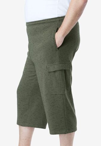 KingSize Men's Big & Tall Fleece Judo Shorts in Saudi Arabia