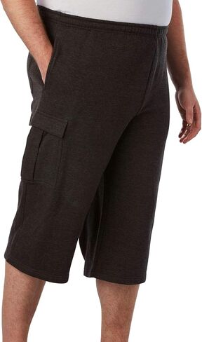 KingSize Men's Big & Tall Fleece Judo Shorts in Kuwait