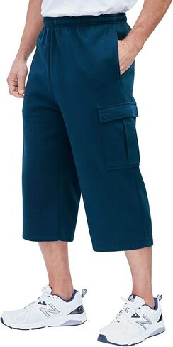 KingSize Men's Big & Tall Fleece Judo Shorts in Saudi Arabia