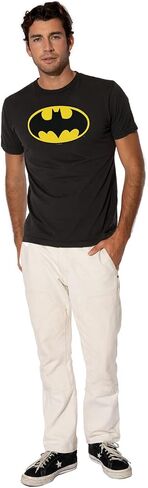 DC Hero Logo Collection Shirts for Men, Short Sleeve T Shirt, Officially Licensed in Saudi Arabia