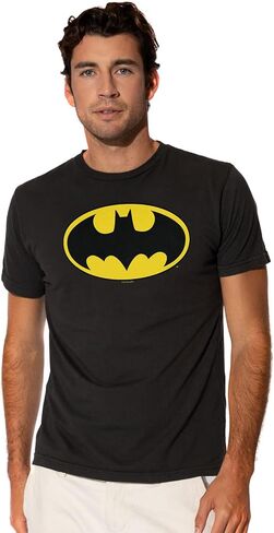 DC Hero Logo Collection Shirts for Men, Short Sleeve T Shirt, Officially Licensed in Saudi Arabia