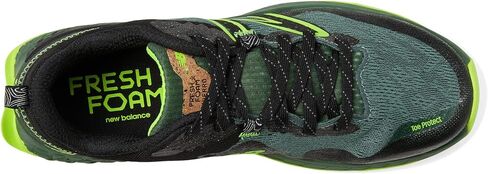 New Balance Men's Fresh Foam X Hierro V7 Trail Running Shoe, Jade/Pixel Green, 12 Wide in Saudi Arabia