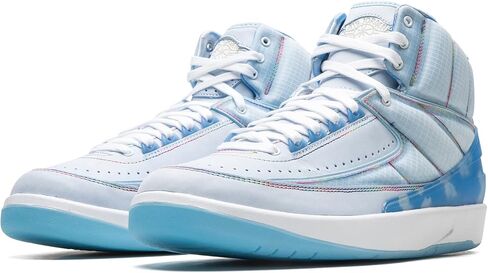 Jordan Mens Air Jordan 2 DQ7691 419 J Balvin - Size 10.5 Light Blue/White in Saudi Arabia