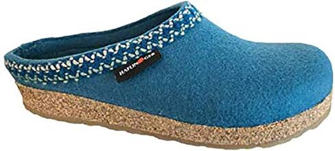 HAFLINGER Grizzly Zigzag Felt Clog Wool Slipper in Saudi Arabia