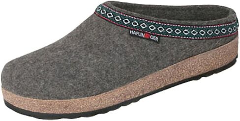 HAFLINGER GZ Clog - Grey, 46 in Saudi Arabia