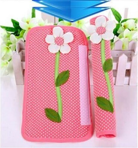 2X Handle Covers- Cloth Protector for Electrical Kitchen Appliances,Fridge,Microwave,Dishwasher,Freezer, Oven Door - Keep Clean from Drips,Smudges Fingerprints Dust(Light Blue) in Saudi Arabia