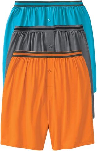 KingSize Men's Big & Tall Performance Flex Boxers in Saudi Arabia