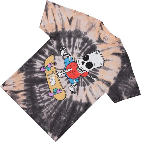 The Simpsons Men's Bart Simpson Classic Shirt Homer, Bart, Lisa Tee Tie Dye T-Shirt in Saudi Arabia
