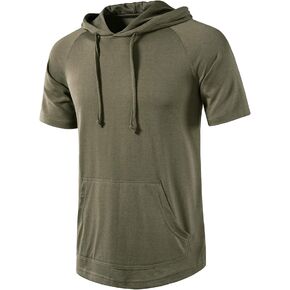 SIR7 Men's Gym Workout Active Long Sleeve Pullover Lightweight Hoodie Casual Hooded Sweatshirts…