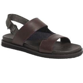 Anthony Veer Mens Malibu Leather Comfort Sandal in Kuwait