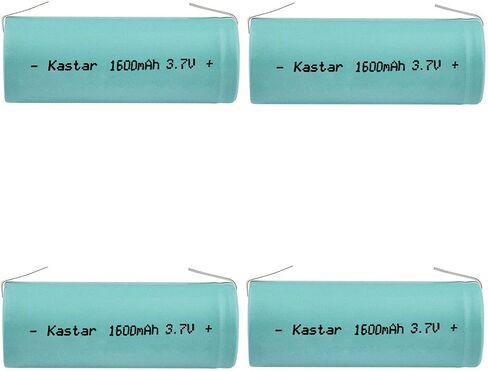 Kastar 4 Pcs Li-ion Battery Replacement for Philip Norelco HQ8894 Sensotec Shaver 8892XL 8894XL 8895XL 9160XL 9170XL 9190XL 9195XL 9170XLCC HQ9190CC HQ9140 SmartTouch XL Shaver HQ9170 HQ9160 HQ9100 in Saudi Arabia