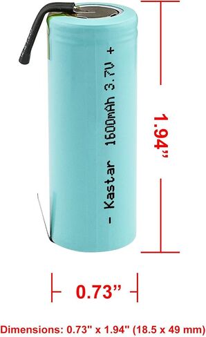 Kastar 4 Pcs Li-ion Battery Replacement for Philip Norelco HQ8894 Sensotec Shaver 8892XL 8894XL 8895XL 9160XL 9170XL 9190XL 9195XL 9170XLCC HQ9190CC HQ9140 SmartTouch XL Shaver HQ9170 HQ9160 HQ9100 in Saudi Arabia