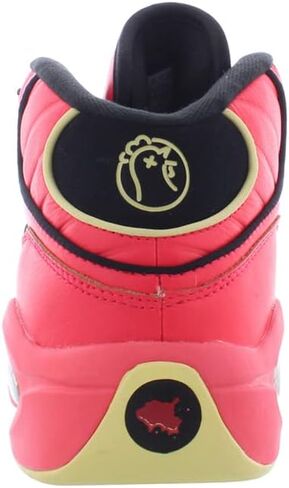 Reebok Question Mid Mens Shoes Size 8.5, Color: Red/Gold/Black in Saudi Arabia