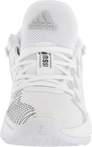 adidas unisex adult D.o.n. Issue 2 Indoor Court Shoe, White/Black/Sky Tint, 4 US in Saudi Arabia