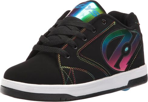 Heelys boys Propel 2.0 Sneaker, Black Black Red, Black (Black / Rainbow Foil), 13 M US in Saudi Arabia