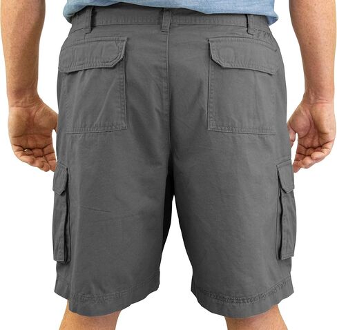 ROCXL Big & Tall Sizes 46-64 Men’s Expandable Waist Cargo Shorts in Kuwait