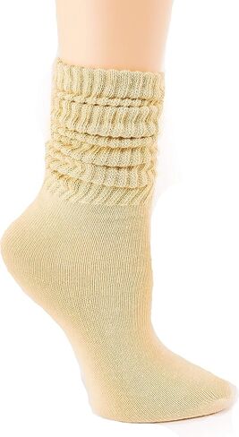 Slouch Socks Lightweight Size 9-11 (Beige, 1) in Saudi Arabia