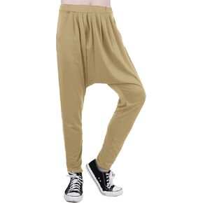 uxcell Men's Harem Drop Crotch Hip Hop Yoga Parachute Baggy Hammer Pants in Saudi Arabia