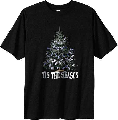 KingSize Men's Big & Tall Seasonal Graphic Tee in Saudi Arabia