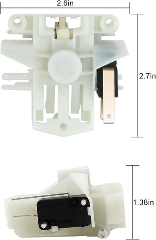 DD81-02132A DD81-01629A Dishwasher Door Latch Switch Replacement for Samsung Dishwasher DW80K5050UB/AA-00,DW80R5060US, DW80R5061UG,DW80F600UTW/AA-00,DW80F600UTW/AA-01,DW80K7050UG/AA in Saudi Arabia