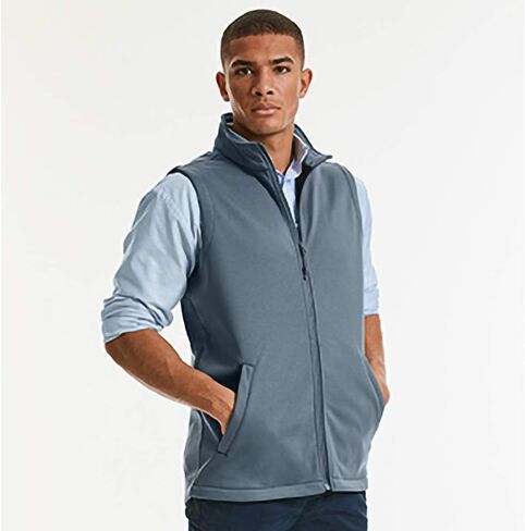Russell Athletic Men's Russell Smart Softshell Gilet Jacket in Saudi Arabia