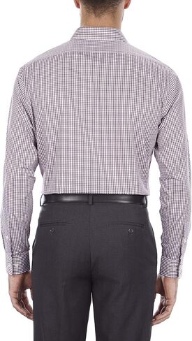 Van Heusen Men's Dress Shirt Regular Fit Flex Collar Check in Kuwait