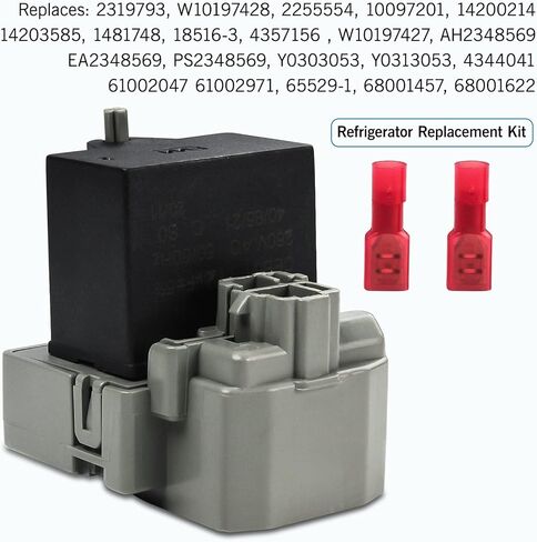 HQAPR W10189190 TSD2 مرحل بدء تشغيل الثلاجة لقطع غيار ثلاجة ويرلبول 241527803 241941003 2255198 PS11740412 in Kuwait