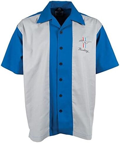 Ford Mustang Car Logo Embroidered Panel Club Shirt in Saudi Arabia