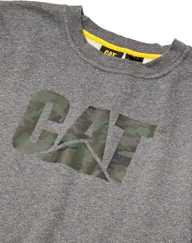 Caterpillar Men's Trademark Logo Crewneck in Saudi Arabia