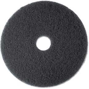 3M 08375 Low-Speed Stripper Floor Pad 7200, 13" Diameter, Black, 5/Carton in Kuwait