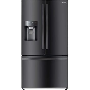 WRFS26SUJE 25.5 Cu. Ft. French Door Dispenser Refrigerator With a Dual Ice Maker - Black Stainless Steel
