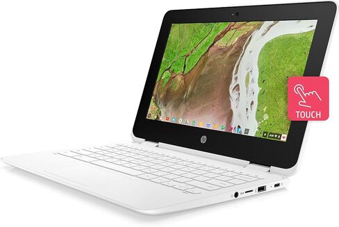 HP 2-in-1 Convertible Chromebook 11.6 HD IPS Touchscreen, Intel Celeron N3350 Processor, 4GB Ram 32GB SSD, Intel HD Graphics, Wi in Saudi Arabia