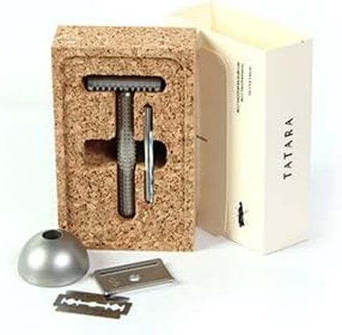 TATARA Masamune Double Edge Safety Razor, Stainless Steel, Matte Finish, Eco-friendly, Premium Razor (Closed Comb, Matte) in Saudi Arabia