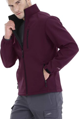 TRAILSIDE SUPPLY CO. سترات رجالية مبطنة بالصوف الناعم / معاطف شتوية خارجية / سترة واقية / مقاومة للماء متوسطة الوزن in Kuwait