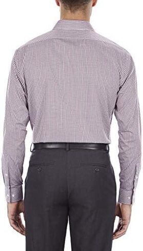 Van Heusen Men's Dress Shirt Regular Fit Flex Collar Check in Kuwait