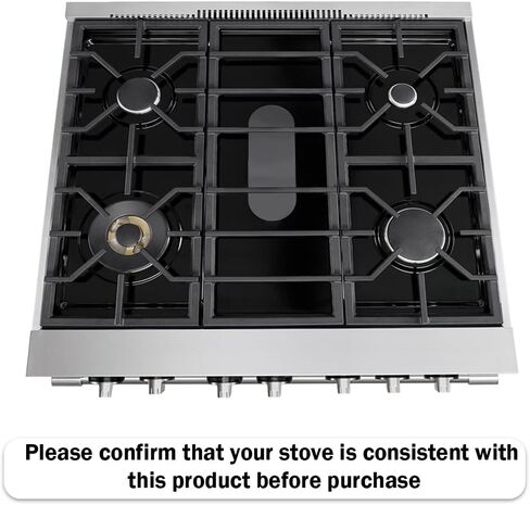 Stove Protector - Non Stick Stove Protector for Gas Range Compatible with Stove top Samsung Gas Range NX58F5500SS NX58J5600SG NX58K3310SS NX58K7850SG NX58R5601SS NX58K7850SS NX58R4311SG NX58R4311SS in Saudi Arabia