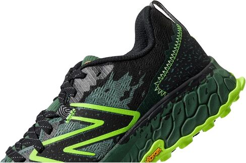 New Balance Men's Fresh Foam X Hierro V7 Trail Running Shoe, Jade/Pixel Green, 10.5 Wide in Saudi Arabia
